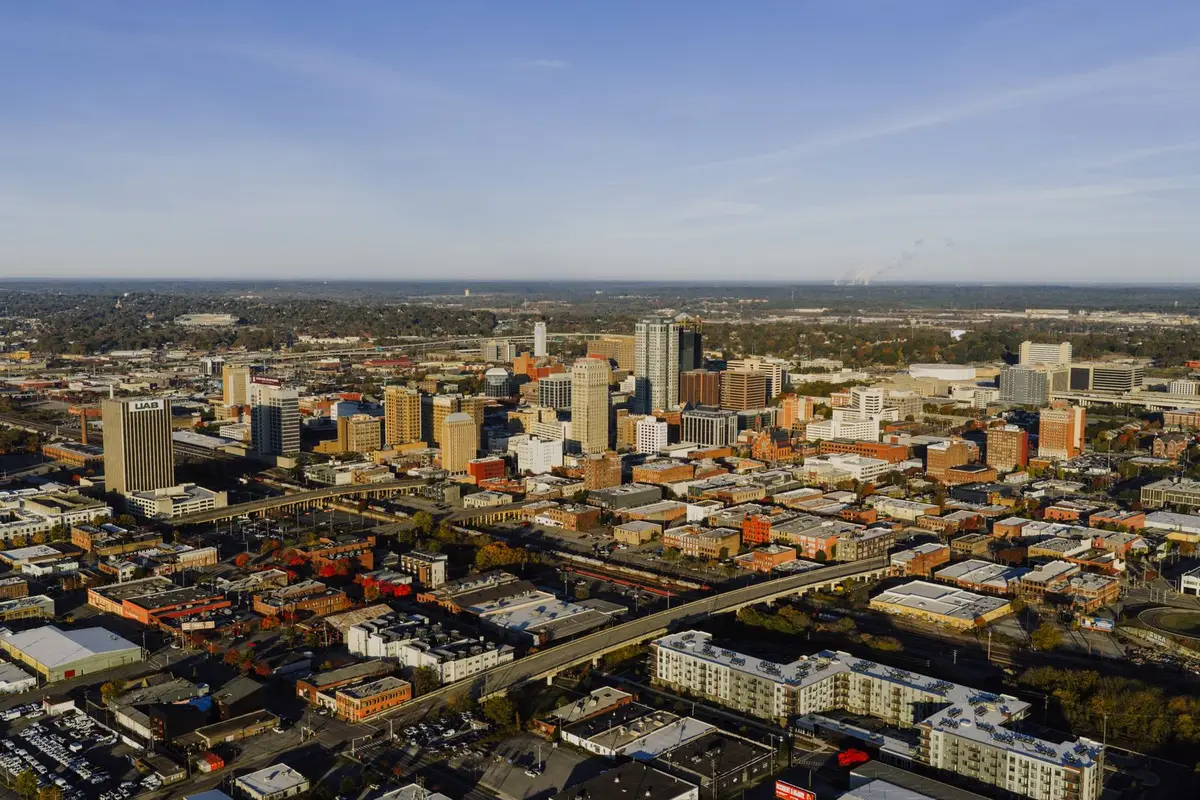 A major Alabama city skyline