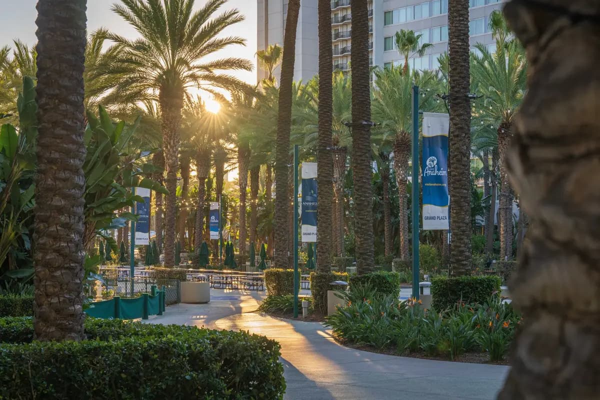A park in Anaheim, California