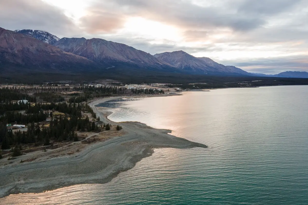 Aerial view of Anchorage, Alaska