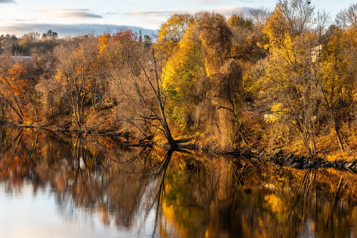 A park in Auburn, Maine