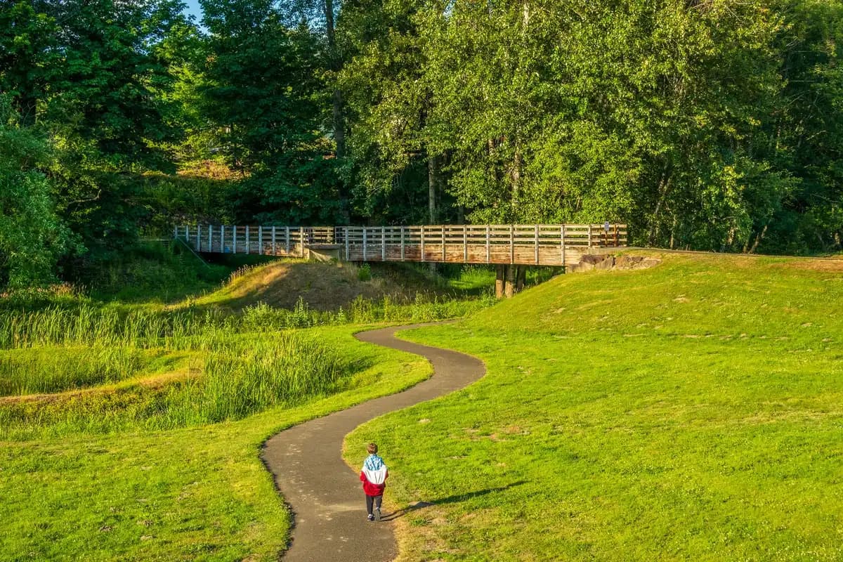A park in Bellevue, Washington