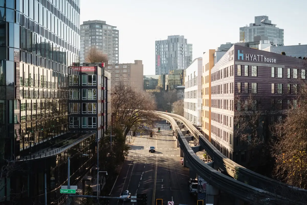 Downtown Bellevue, Washington skyline