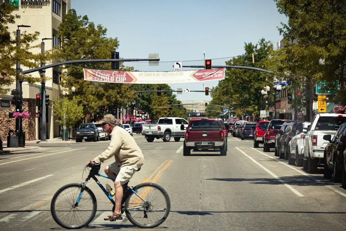 Downtown Billings, Montana street scene