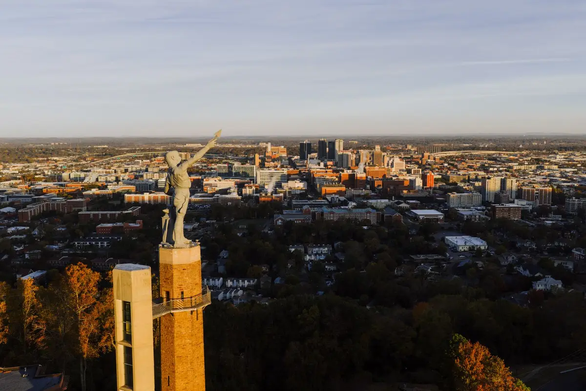 A park in Birmingham, Alabama