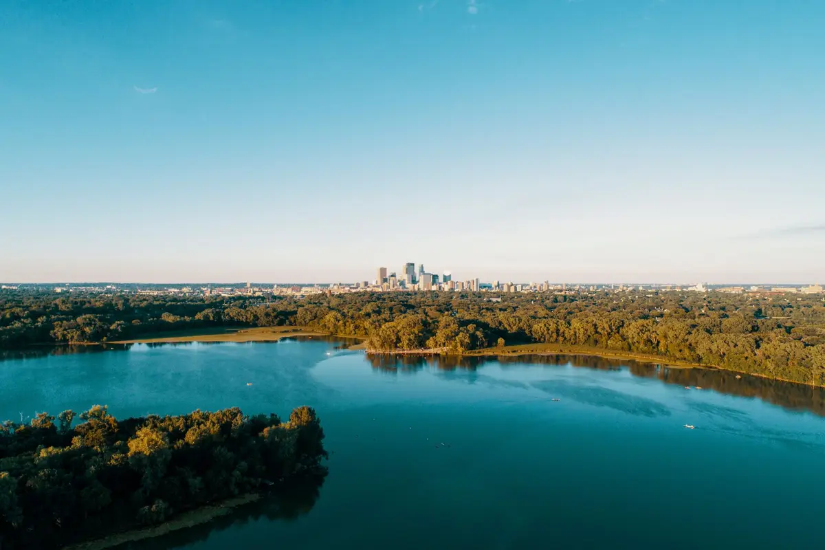 Downtown Brooklyn Park, Minnesota skyline