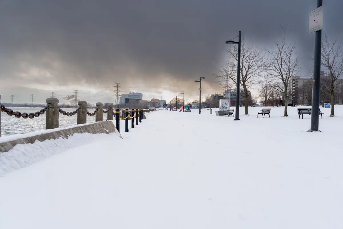 Downtown Burlington, Vermont skyline