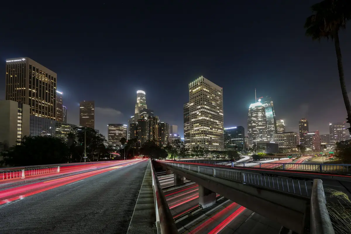 A major California city skyline
