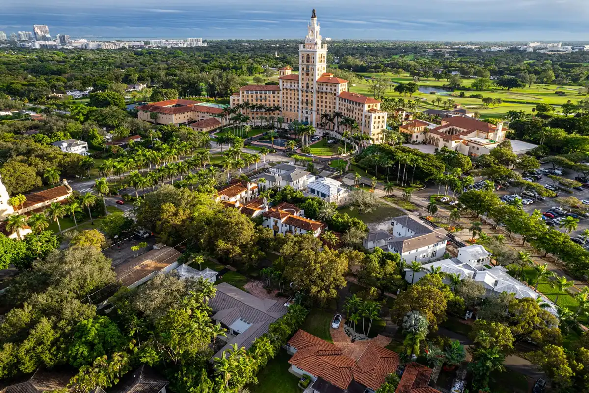 Aerial view of Cape Coral, Florida