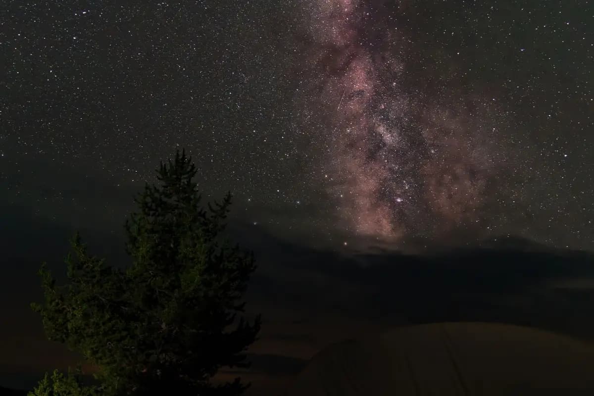 Casper, Wyoming skyline at night