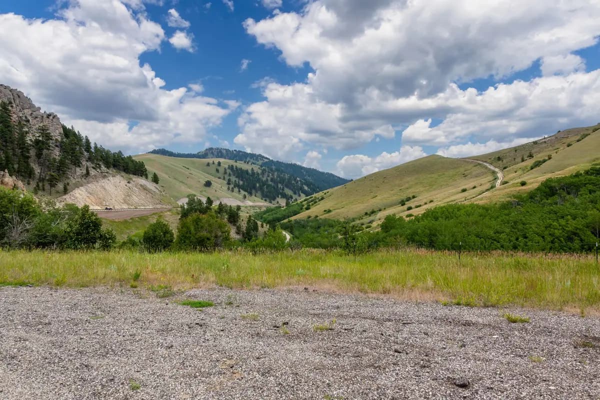 A park in Casper, Wyoming