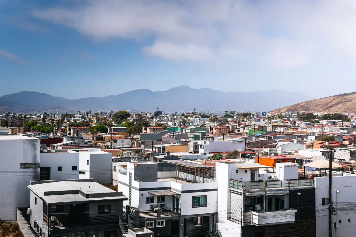 Aerial view of Chula Vista, California