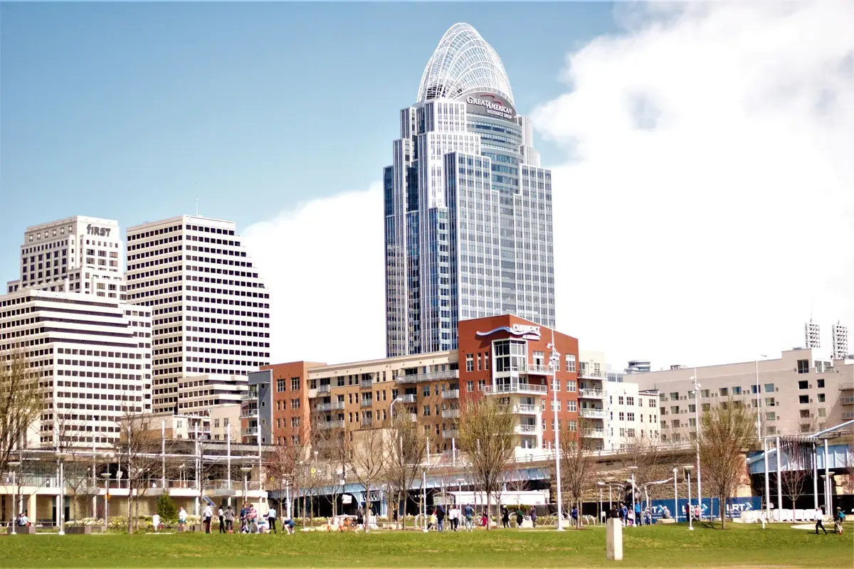 A park in Cincinnati, Ohio