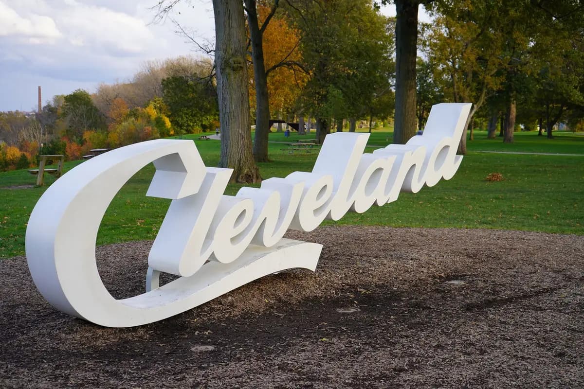 A park in Cleveland, Ohio