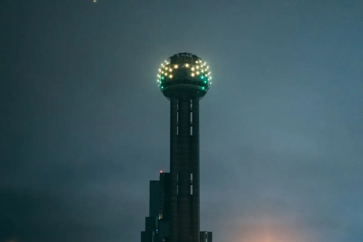 Dallas, Texas skyline at night