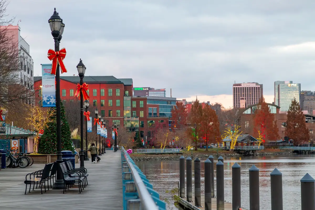 A major Delaware city skyline