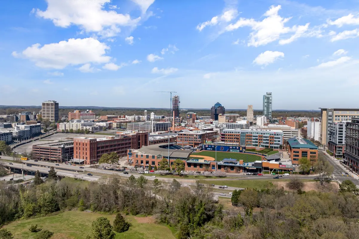 Aerial view of Durham, North Carolina