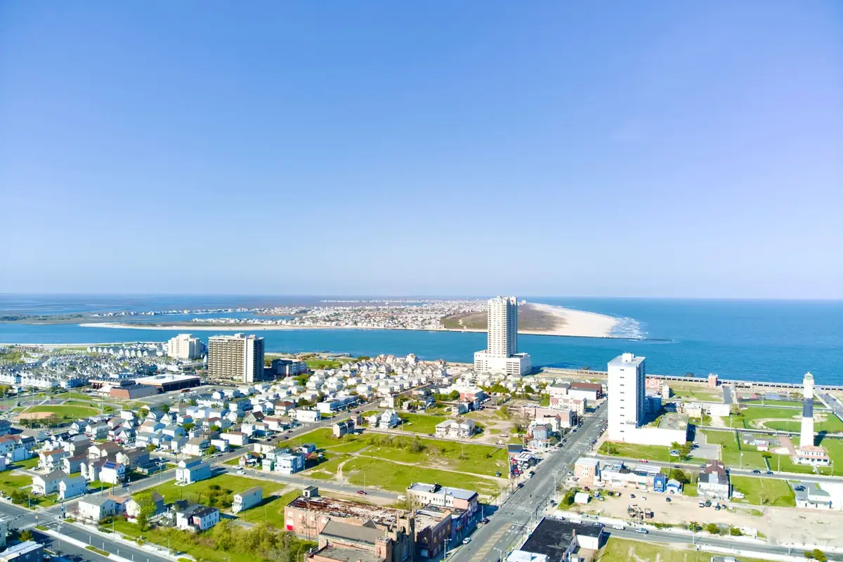 Aerial view of Elizabeth, New Jersey