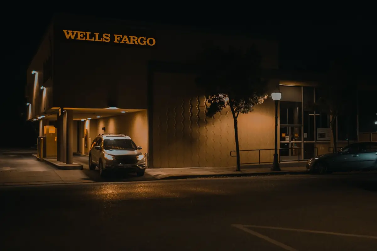 Fargo, North Dakota skyline at night