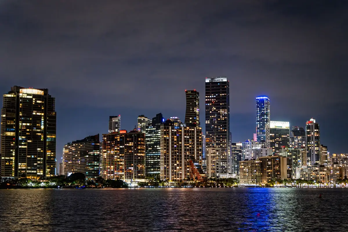 A major Florida city skyline