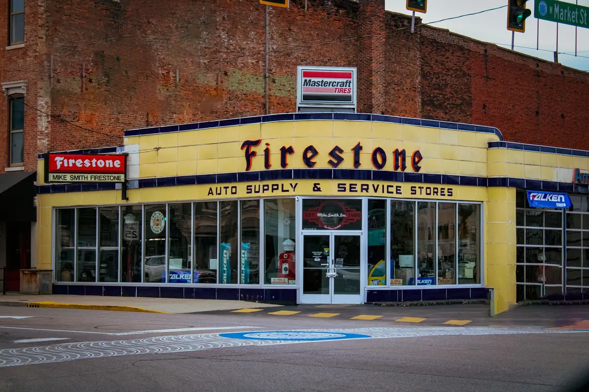Downtown Fort Smith, Arkansas street scene