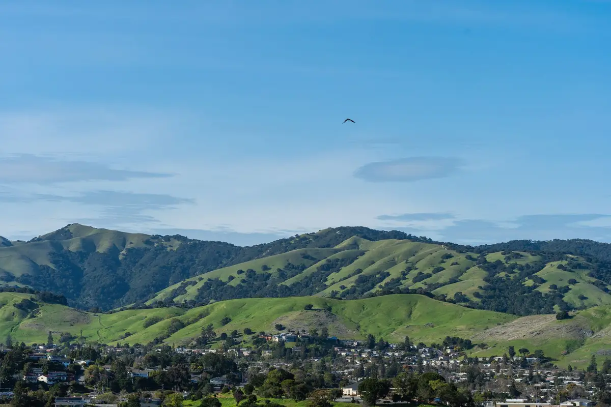 Aerial view of Fremont, California