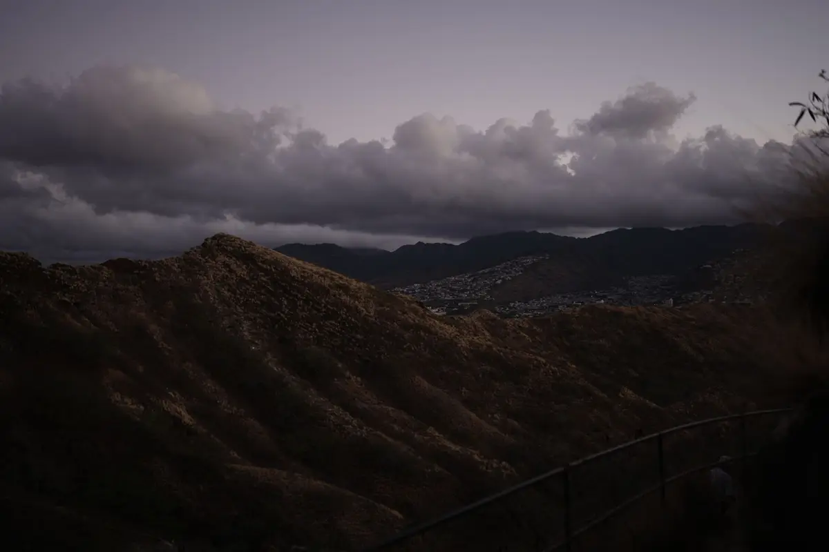 A wide Hawaii landscape