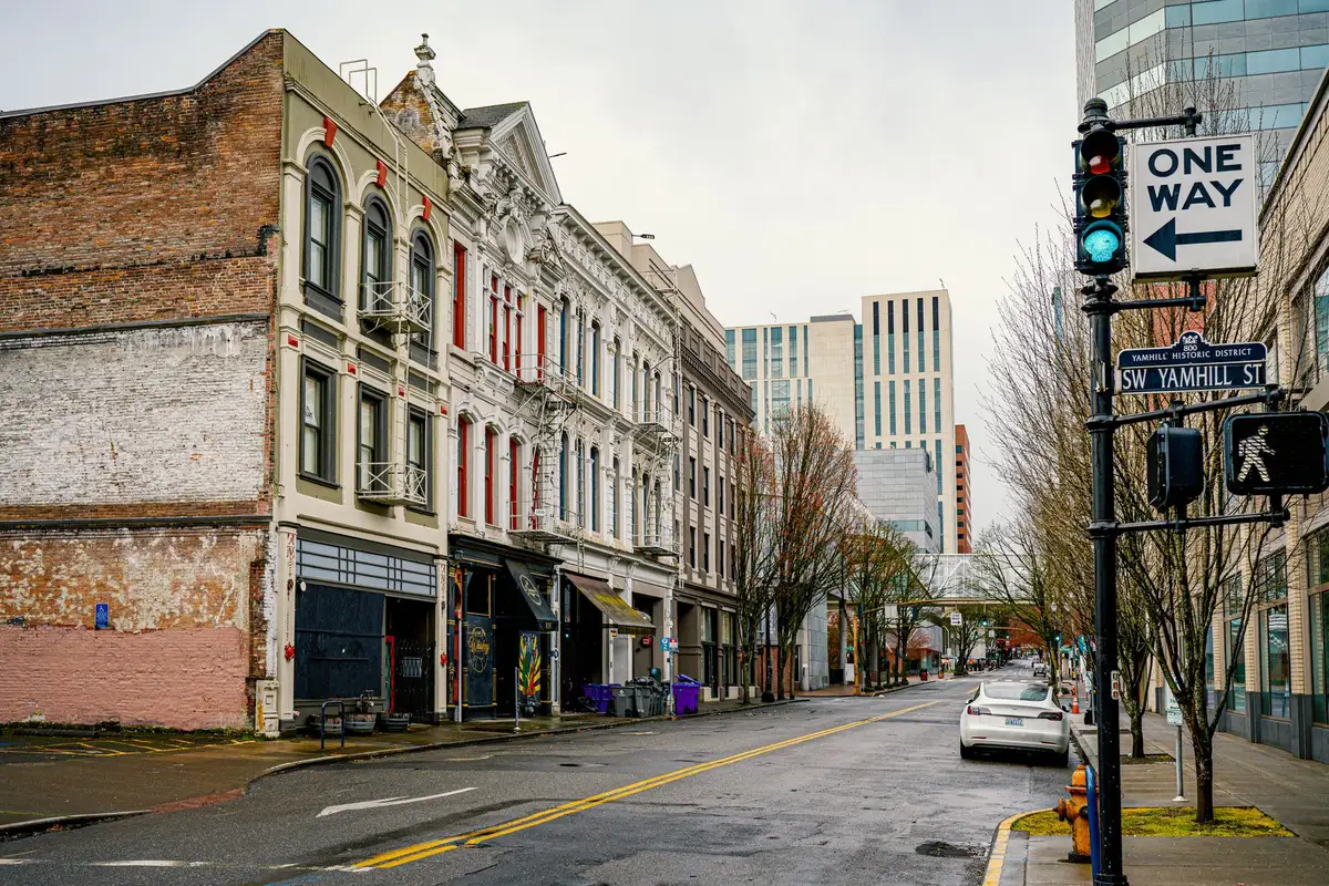 Downtown Hillsboro, Oregon street scene