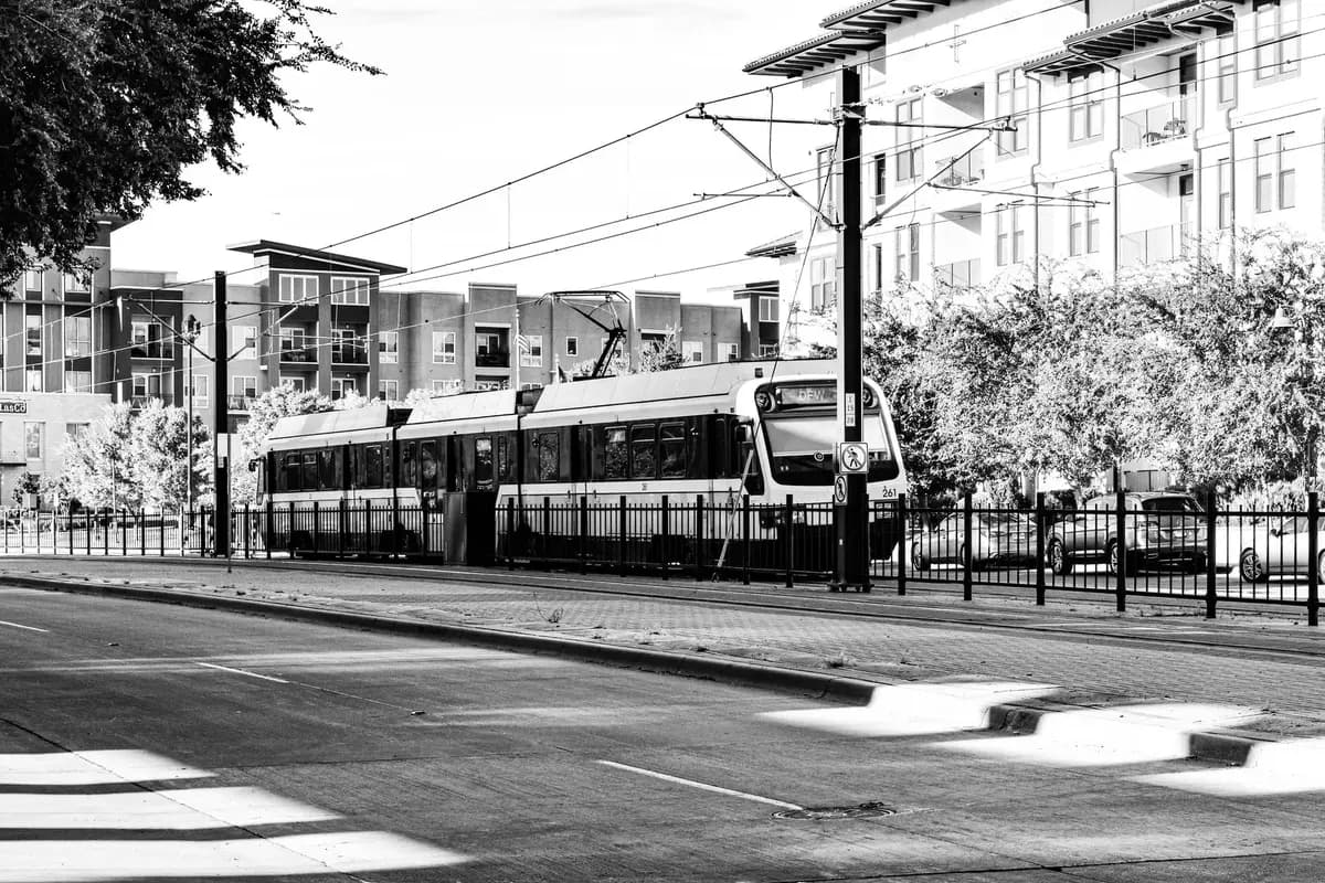 Downtown Irving, Texas street scene