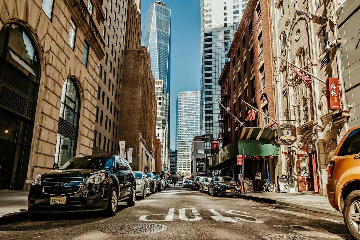 Downtown Jersey City, New Jersey street scene