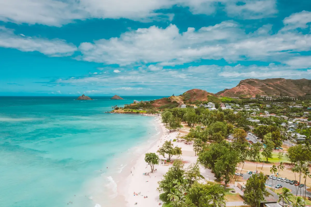 A park in Kailua, Hawaii