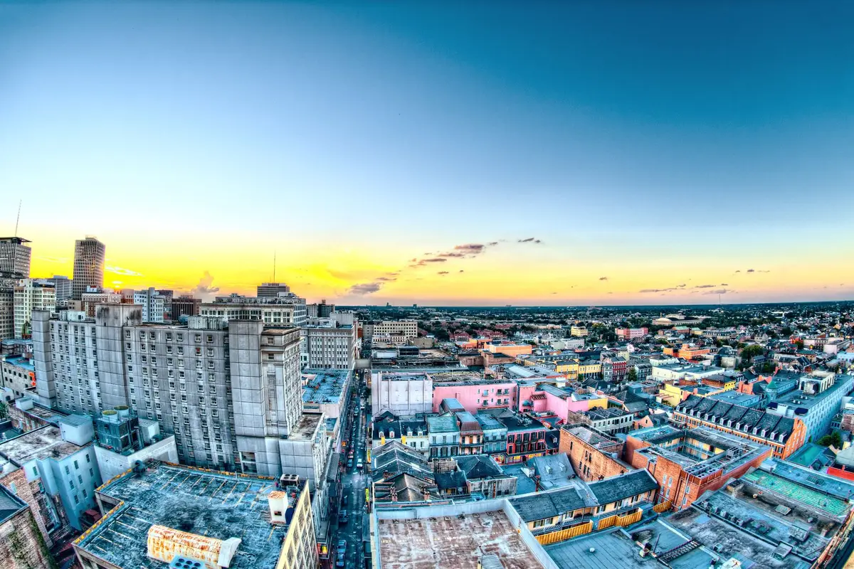 Downtown Lafayette, Louisiana skyline