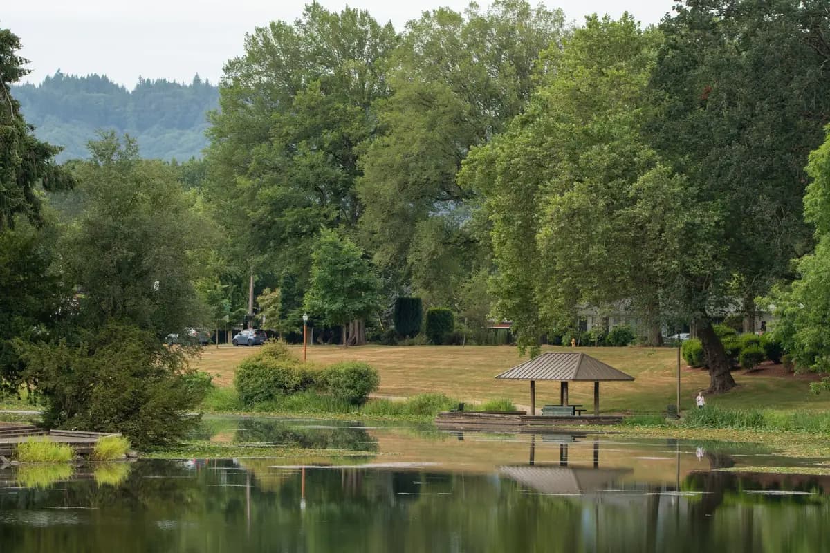 A park in Longview, Texas