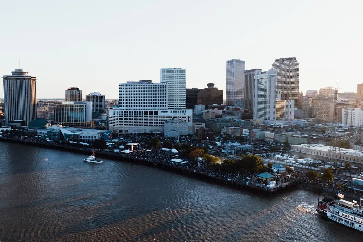 A major Louisiana city skyline