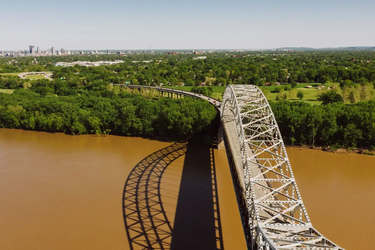 A park in Louisville, Kentucky