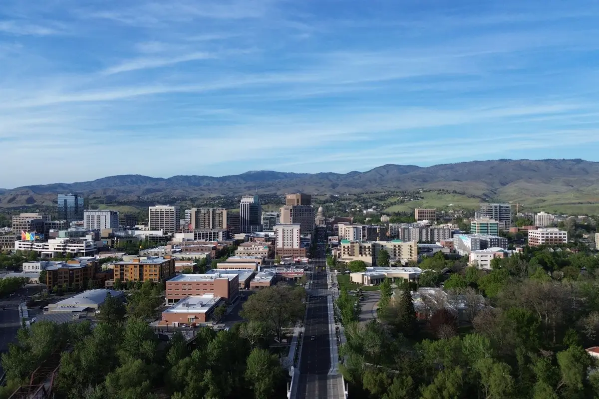 Downtown Meridian, Idaho skyline