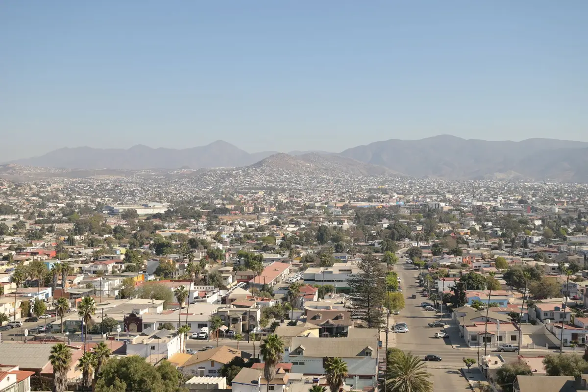 Aerial view of Moreno Valley, California