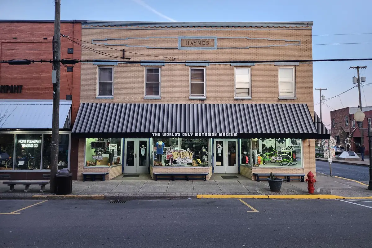 Downtown Morgantown, West Virginia street scene