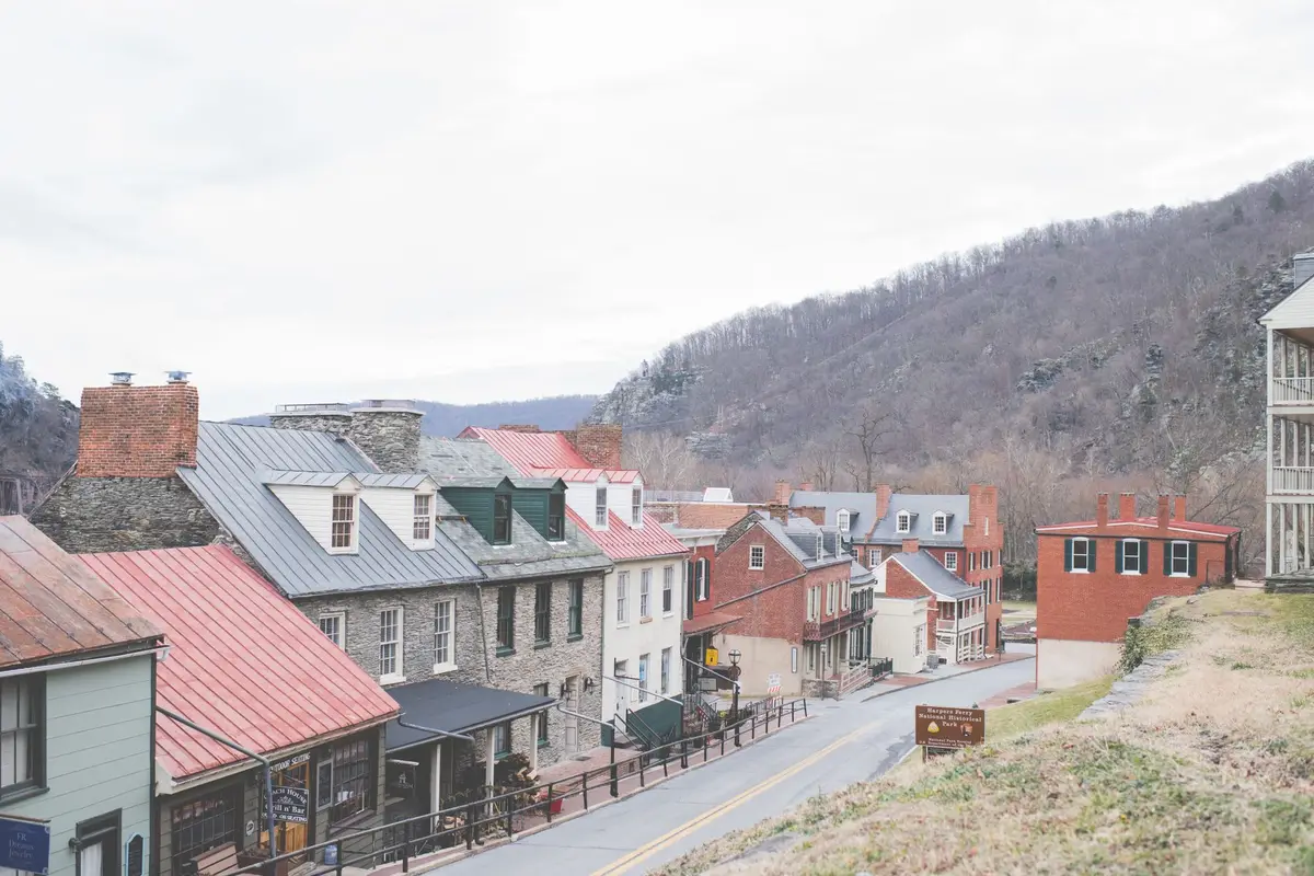 Downtown Morgantown, West Virginia skyline