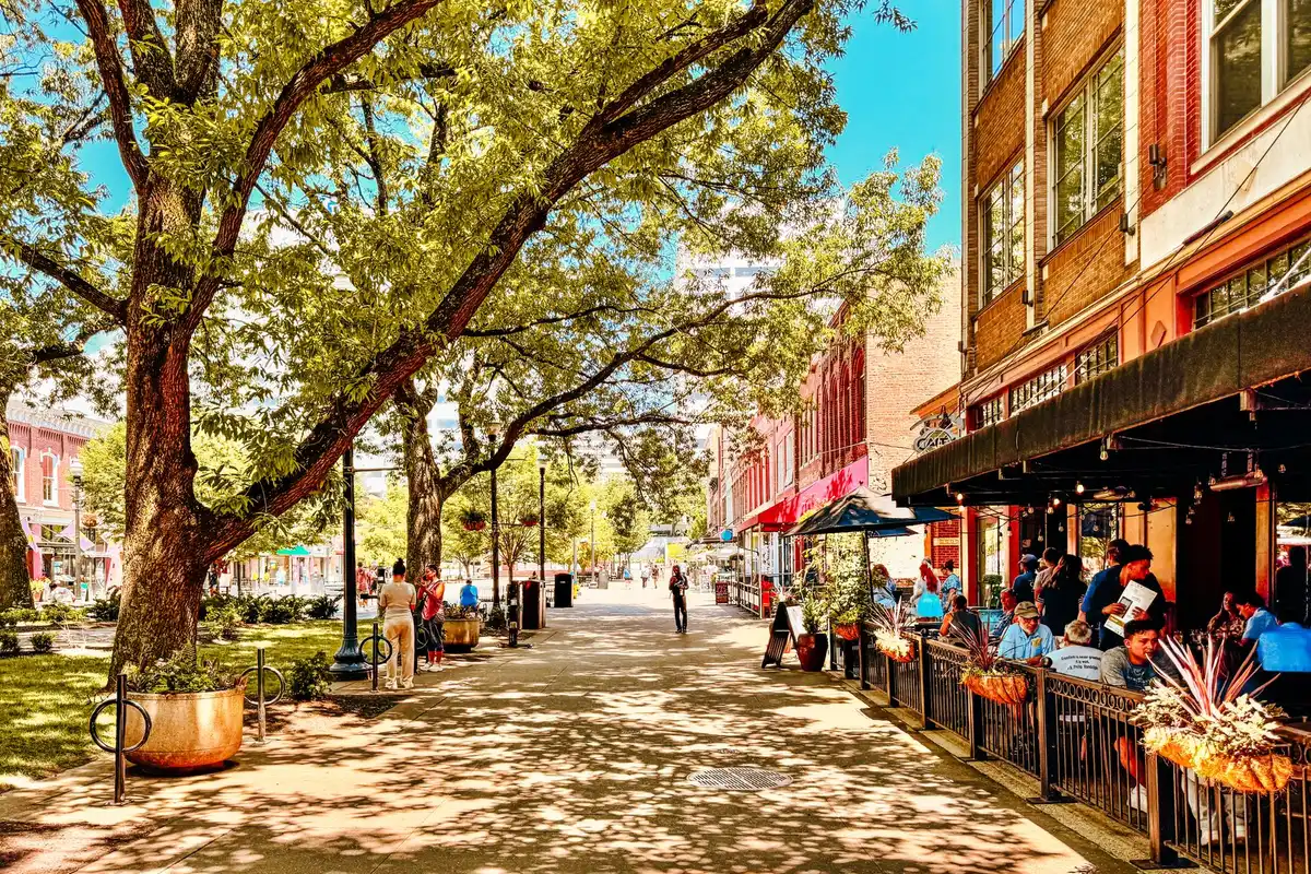 Downtown Murfreesboro, Tennessee street scene