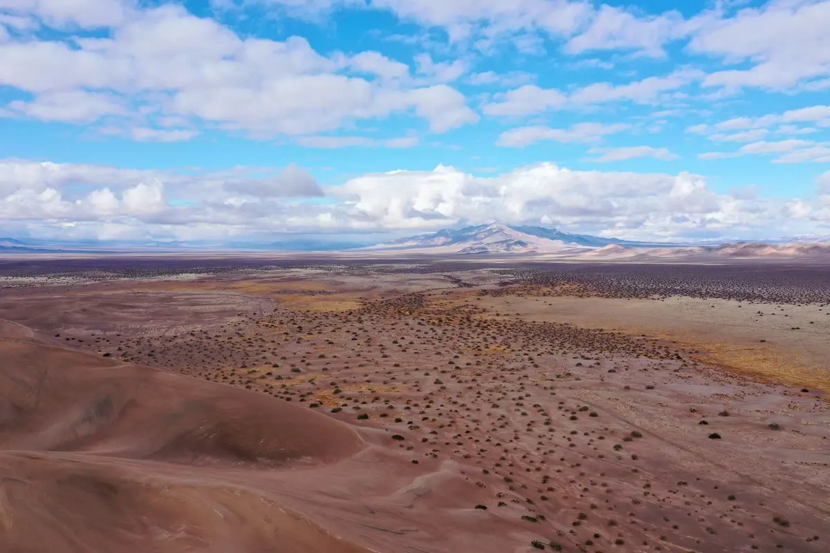 A wide Nevada landscape