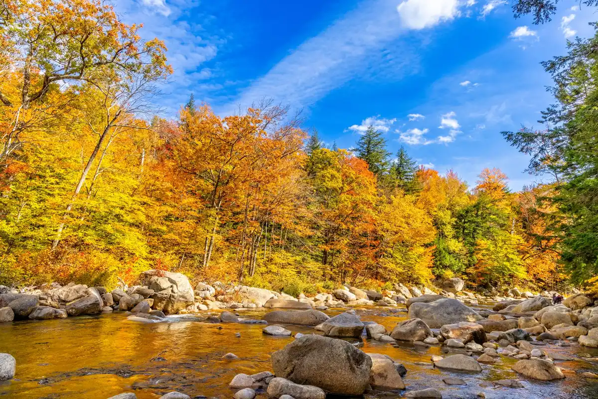 A wide New Hampshire landscape
