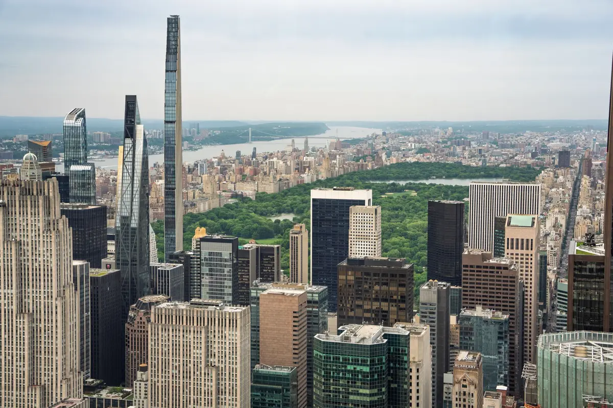Aerial view of New York, New York