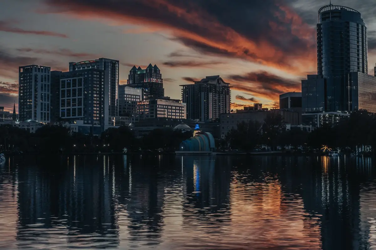 Downtown Orlando, Florida skyline