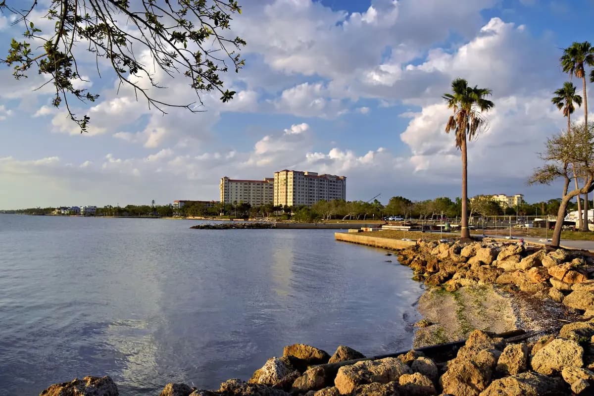 Downtown Palm Bay, Florida skyline