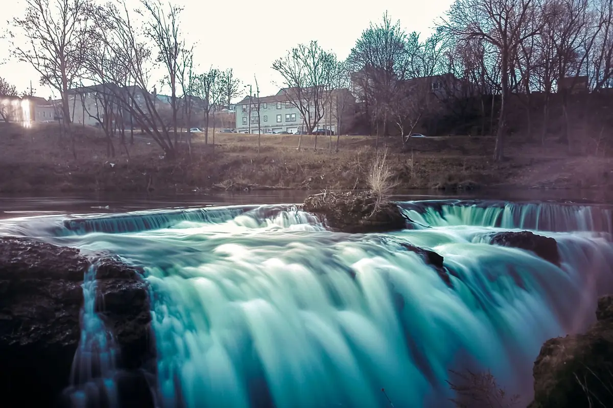 A park in Paterson, New Jersey