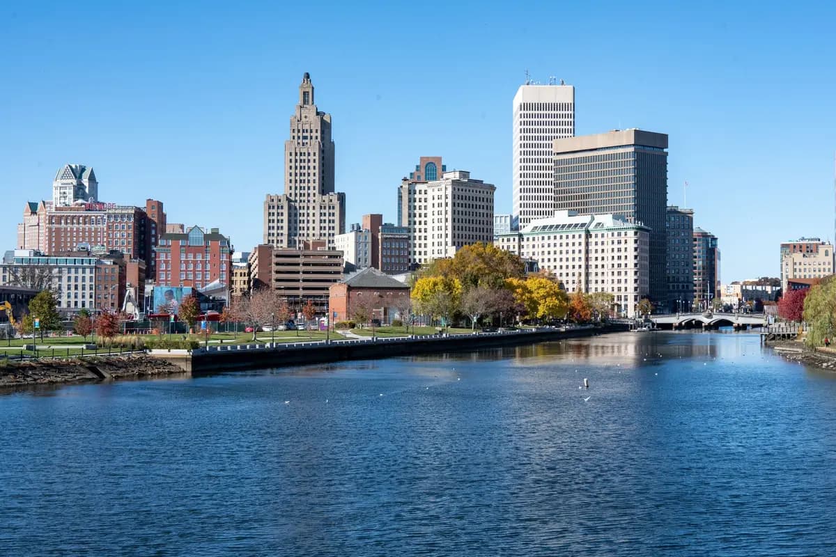 Downtown Pawtucket, Rhode Island skyline
