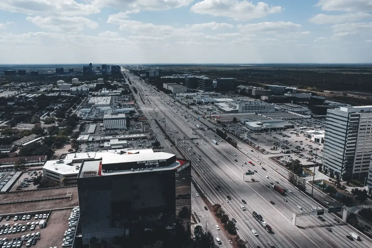Downtown Pharr, Texas skyline