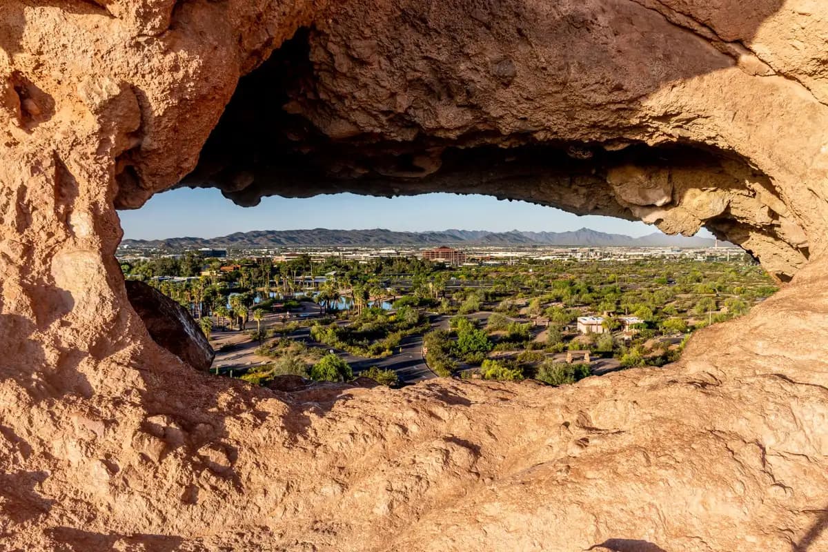 A park in Phoenix, Arizona
