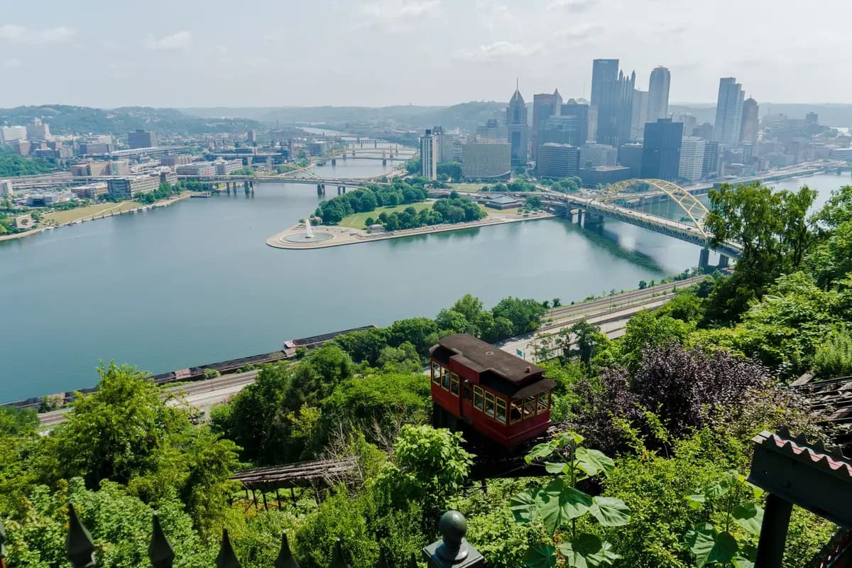A park in Pittsburgh, Pennsylvania