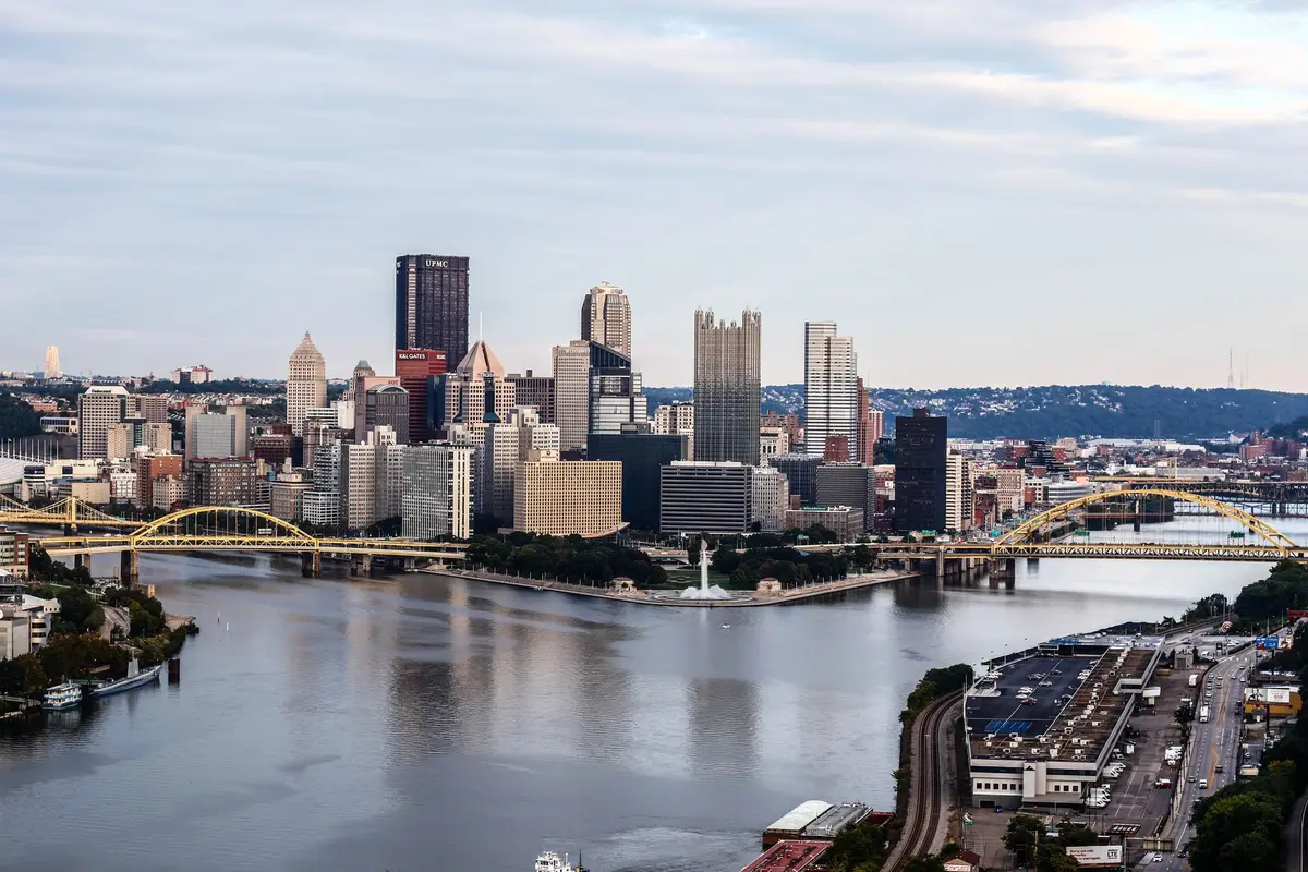 Downtown Pittsburgh, Pennsylvania skyline